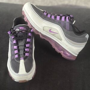 Nike Air Max 97 Purple, Black, Gray, White / Size 10 / Like New